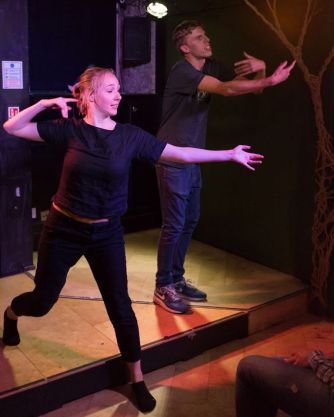 Another exciting project I got to try during the Fringe was a dance/spoken word show with The Artifact called FLOW! I did two shows with FLOW!, and both were incredibly fun, allowing me to cross mediums and play in the intersection between dance and poetry.