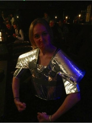 May included the most ridiculous slam I've ever done - the Rhyming Optional Game of Poems Slam, which I did as Brienne of Tarth! Main takeaway? Doing poems in body armour is really hard (even if that body armour is made of cereal boxes and tin foil). Thanks to Kevin P. Gilday - Writer & Spoken Word Artist for putting on an awesome night!